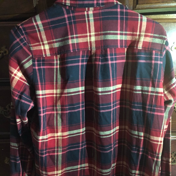 Women Large Uniqlo Flannel - Picture 6 of 7